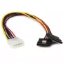 StarTech.com adattatore splitter cavo di alimentazione a Y da 30,5 cm LP4 a 2x SATA con blocco – da LP4 a 4 pin a doppio SATA