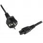 StarTech.com cavo di alimentazione per laptop da 2m, EU Schuko a C5, 2,5 A 250 V, 18AWG, cavo di ricambio per notebook/laptop, cavo alimentatore, cavo caricabatterie, cavo di alimentazione a trifoglio/mickey mouse