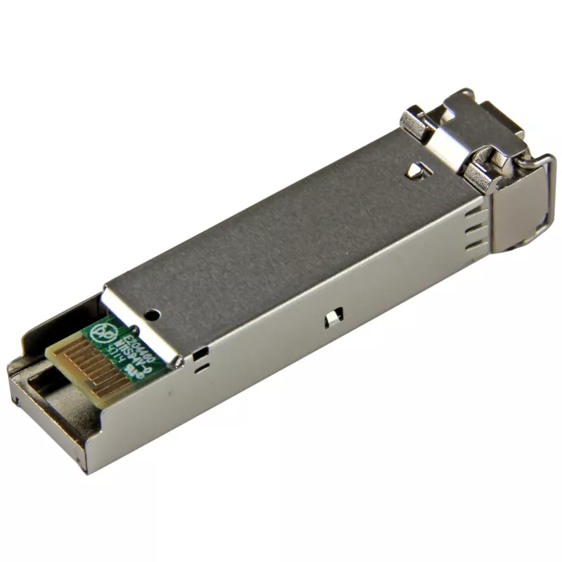 StarTech.com modulo SFP compatibile Cisco SFP-GE-S – 1000BASE-SX – ricetrasmettitore in fibra ottica multimodale MMF 1GbE – SFP Gigabit Ethernet 1GE – LC 550m – 850nm – DDM Cisco IE3400, IE3300, IE3200