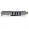 StarTech.com scheda adattatore PCI USB 3.0 a 4 porte con connettore di alimentazione SATA/SP4