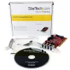 StarTech.com scheda adattatore PCI USB 3.0 a 4 porte con connettore di alimentazione SATA/SP4