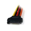 StarTech.com adattatore cavo SATA Power Y-Splitter con latch da 15 cm – connettore maschio/femmina