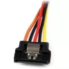 StarTech.com adattatore cavo SATA Power Y-Splitter con latch da 15 cm – connettore maschio/femmina