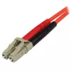 StarTech.com cavo in fibra ottica da 5 m – multimodale duplex 50/125 – cavo jumper in fibra LSZH – LC/ST