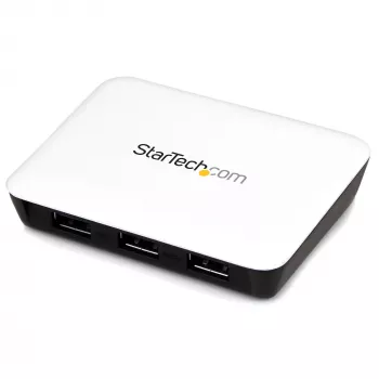 StarTech.com adattatore di rete USB 3.0 a Gigabit Ethernet NIC con hub a 3 porte – bianco