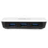 StarTech.com adattatore di rete USB 3.0 a Gigabit Ethernet NIC con hub a 3 porte – bianco