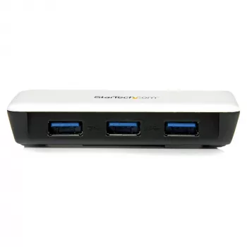 StarTech.com adattatore di rete USB 3.0 a Gigabit Ethernet NIC con hub a 3 porte – bianco