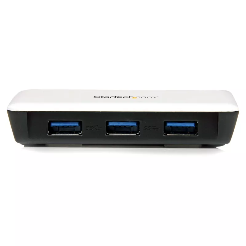 StarTech.com adattatore di rete USB 3.0 a Gigabit Ethernet NIC con hub a 3 porte – bianco
