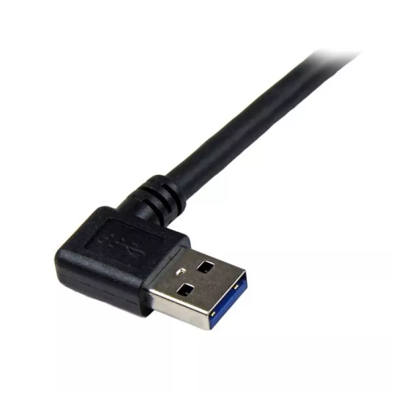 StarTech.com cavo SuperSpeed USB 3.0 da 1 m nero – A a B ad angolo retto – M/M