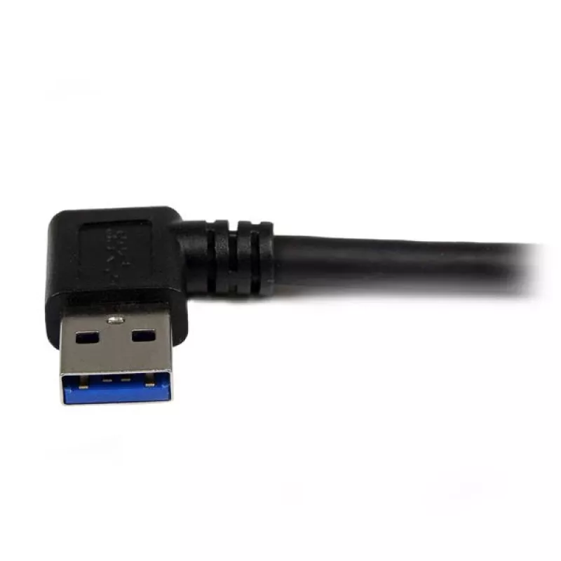 StarTech.com cavo SuperSpeed USB 3.0 da 1 m nero – A a B ad angolo retto – M/M