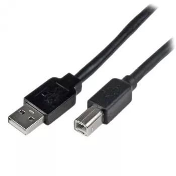 StarTech.com cavo attivo USB 2.0 A a B da 20 m, cavo USB lungo, cavo USB per stampante, 1x USB A (M), 1x USB B (M), nero