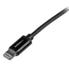 StarTech.com cavo USB a Lightning da 1 m – cavo di ricarica per iPhone/iPad/iPod – cavo Lightning a USB ad alta velocità – certificato Apple MFi – nero
