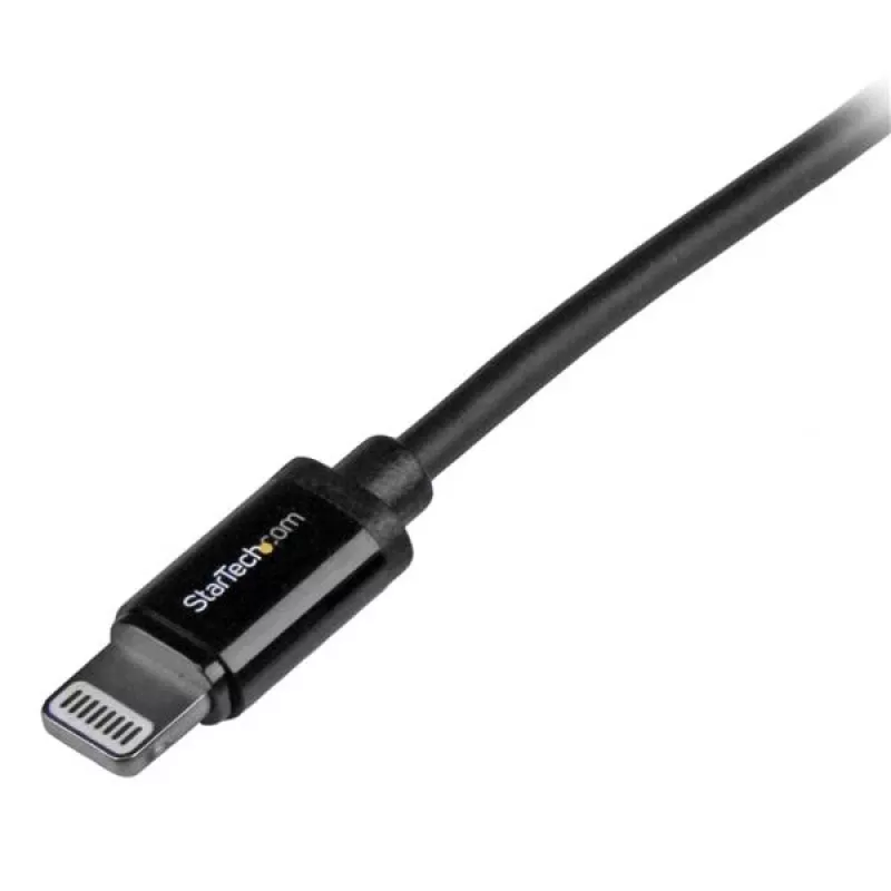 StarTech.com cavo USB a Lightning da 1 m – cavo di ricarica per iPhone/iPad/iPod – cavo Lightning a USB ad alta velocità – certificato Apple MFi – nero