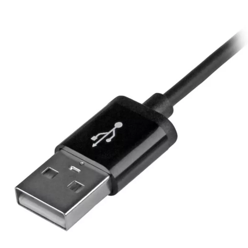 StarTech.com cavo USB a Lightning da 1 m – cavo di ricarica per iPhone/iPad/iPod – cavo Lightning a USB ad alta velocità – certificato Apple MFi – nero