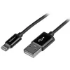 StarTech.com cavo USB a Lightning da 1 m – cavo di ricarica per iPhone/iPad/iPod – cavo Lightning a USB ad alta velocità – certificato Apple MFi – nero