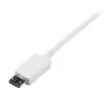 StarTech.com cavo Micro-USB da 0,5 m bianco – A a Micro B