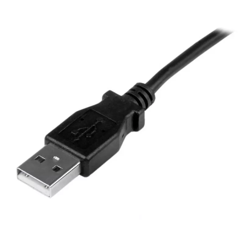 StarTech.com cavo Mini-USB da 1 m – A a Mini-B ad angolo verso l'alto, 1 m, USB A, Mini-USB B, USB 2.0, maschio/maschio, nero
