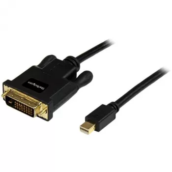 StarTech.com cavo Mini DisplayPort a DVI da 3ft (0,9 m) – cavo adattatore Mini DP a DVI – video 1080p – passivo mDP 1.2 a DVI-D Single Link – da mDP o Thunderbolt 1/2 Mac/PC a monitor DVI
