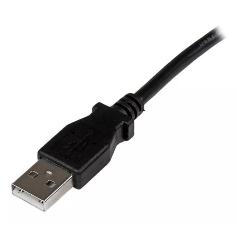 StarTech.com cavo USB 2.0 da 1 m A a B ad angolo retto – M/M, 1 m, USB A, USB B, USB 2.0, maschio/maschio, nero