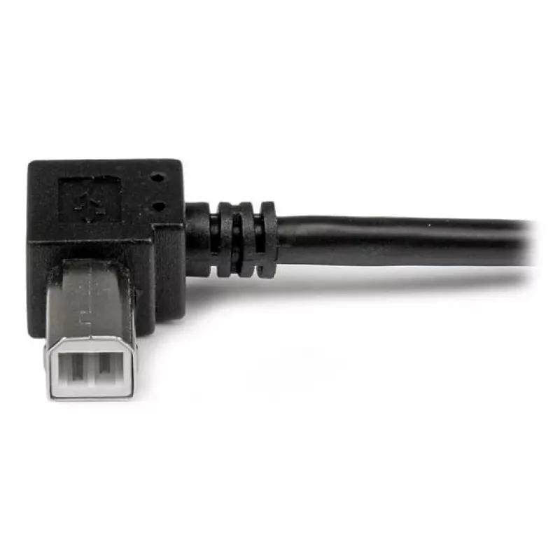 StarTech.com cavo USB 2.0 da 1 m A a B ad angolo retto – M/M, 1 m, USB A, USB B, USB 2.0, maschio/maschio, nero