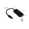 StarTech.com adattatore di rete USB 3.0 a Gigabit Ethernet NIC con porta USB – nero