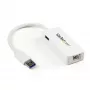 StarTech.com adattatore di rete USB 3.0 a Gigabit Ethernet NIC con porta USB – bianco