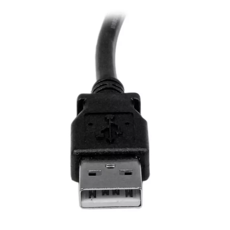 StarTech.com cavo USB 2.0 A a B ad angolo sinistro da 1 m – M/M