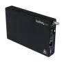 StarTech.com convertitore di media Gigabit Ethernet in fibra ottica con slot SFP aperto