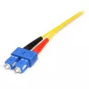 StarTech.com cavo in fibra ottica da 7 m – monomodale duplex 9/125 cavo patch in fibra LSZH – LC/SC