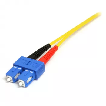 StarTech.com cavo in fibra ottica da 7 m – monomodale duplex 9/125 cavo patch in fibra LSZH – LC/SC