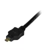 StarTech.com cavo Micro HDMI a DVI da 2 m – cavo adattatore Micro HDMI a DVI – cavo interfaccia video Micro HDMI Tipo D a monitor/display/proiettore DVI-D Single Link – durevole