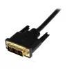 StarTech.com cavo Micro HDMI a DVI da 2 m – cavo adattatore Micro HDMI a DVI – cavo interfaccia video Micro HDMI Tipo D a monitor/display/proiettore DVI-D Single Link – durevole