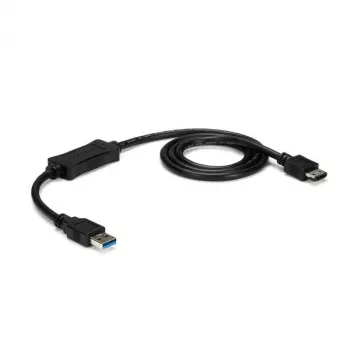 StarTech.com cavo adattatore USB 3.0 a eSATA per HDD / SSD / ODD – cavo adattatore eSATA per hard disk a USB 3.0 da 0,9 m – SATA 6 Gbit/s