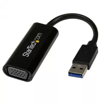 StarTech.com adattatore USB 3.0 a VGA, convertitore USB a monitor VGA per Windows, sottile (nessun supporto per macOS/ChromeOS/Linux) – TAA