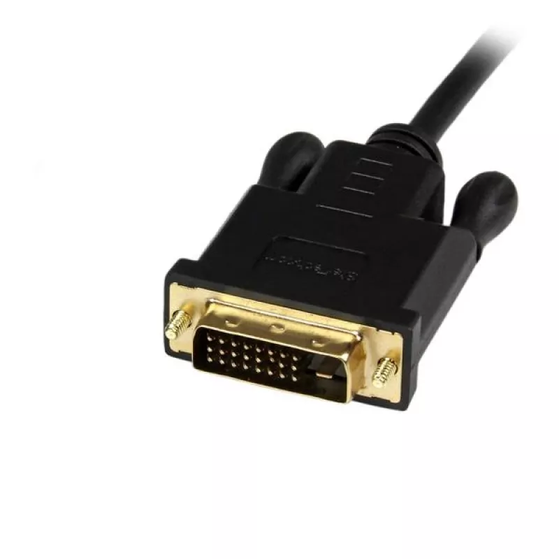 StarTech.com Cavo DisplayPort a DVI da 1 m – Video 1080p – Cavo adattatore attivo DisplayPort a DVI – Convertitore cavo DisplayPort a DVI-D Single Link – Cavo monitor DP 1.2 a DVI