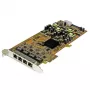 StarTech.com Scheda di rete PCIe Gigabit Power over Ethernet a 4 porte – NIC PCI Express PSE / PoE – TAA
