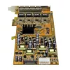 StarTech.com Scheda di rete PCIe Gigabit Power over Ethernet a 4 porte – NIC PCI Express PSE / PoE – TAA
