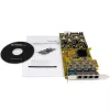 StarTech.com Scheda di rete PCIe Gigabit Power over Ethernet a 4 porte – NIC PCI Express PSE / PoE – TAA