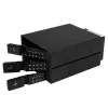 StarTech.com Backplane mobile trayless hot-swap in alluminio a 3 vani per SAS II/SATA III da 3,5 pollici – HDD 6 Gbps