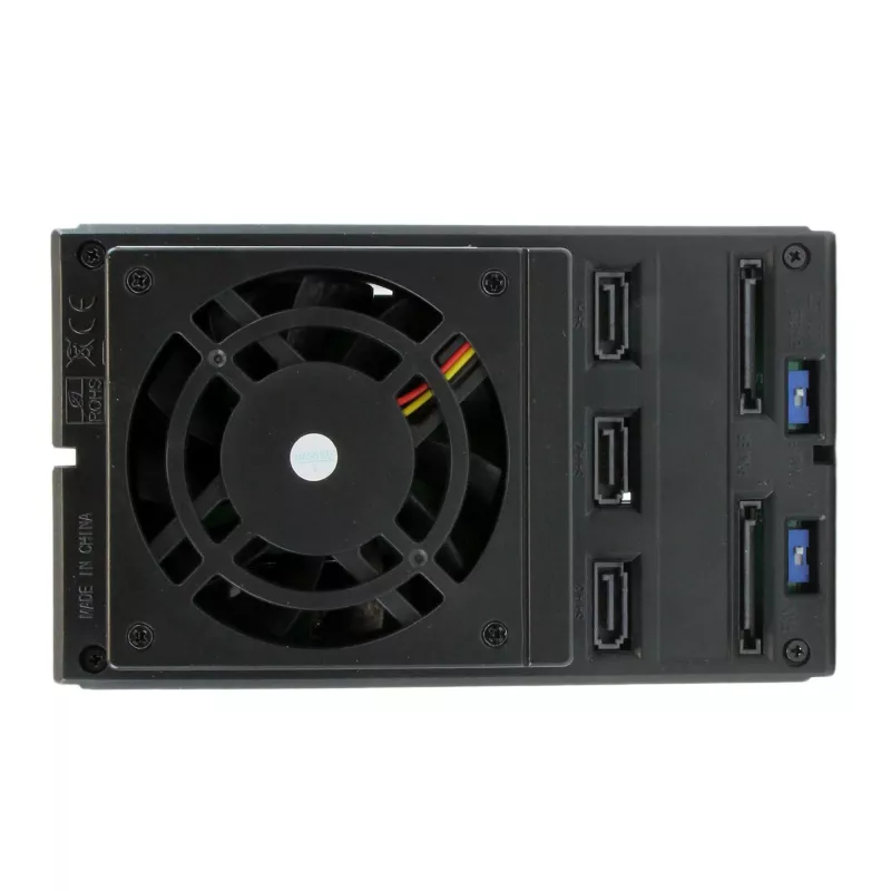 StarTech.com Backplane mobile trayless hot-swap in alluminio a 3 vani per SAS II/SATA III da 3,5 pollici – HDD 6 Gbps