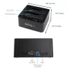 StarTech.com Duplicatore di dischi dual bay, clonatore/copiatore standalone USB 3.0 (5 Gbit/s) / eSATA a SATA III HDD/SSD da 2,5/3,5 pollici, docking station per disco fisso, clonatore di dischi