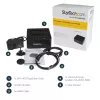 StarTech.com Duplicatore di dischi dual bay, clonatore/copiatore standalone USB 3.0 (5 Gbit/s) / eSATA a SATA III HDD/SSD da 2,5/3,5 pollici, docking station per disco fisso, clonatore di dischi