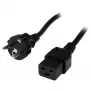 StarTech.com Cavo di alimentazione per computer da 2m (6ft), 16AWG, EU Schuko a C19, 16A 250V, cavo di rete AC sostitutivo nero, cavo di alimentazione per stampante, cavo di alimentazione per PC, cavo di alimentazione per monitor – certificato UL