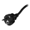 StarTech.com Cavo di alimentazione per computer da 2m (6ft), 16AWG, EU Schuko a C19, 16A 250V, cavo di rete AC sostitutivo nero, cavo di alimentazione per stampante, cavo di alimentazione per PC, cavo di alimentazione per monitor – certificato UL