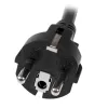 StarTech.com Cavo di alimentazione per computer da 2m (6ft), 16AWG, EU Schuko a C19, 16A 250V, cavo di rete AC sostitutivo nero, cavo di alimentazione per stampante, cavo di alimentazione per PC, cavo di alimentazione per monitor – certificato UL