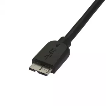 StarTech.com Cavo Micro USB 3.0 sottile – M/M – 0,5 m (20 pollici), 0,5 m, USB A, Micro-USB B, USB 3.2 Gen 1 (3.1 Gen 1), connettore maschio/connettore maschio, nero