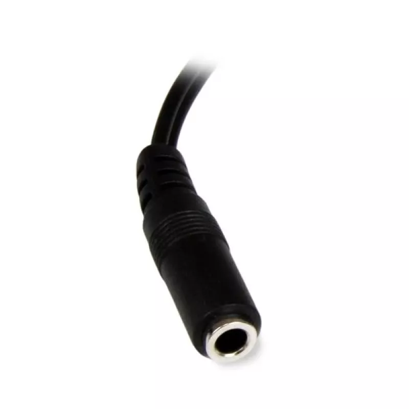 StarTech.com Cavo audio stereo da 15 cm – connettore femmina jack 3,5 mm a 2x connettore maschio RCA
