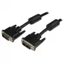StarTech.com Cavo DVI-D Single Link da 3m - M/M, 3 m, DVI-D, DVI-D, connettore maschio, connettore maschio, nero