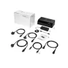 StarTech.com Docking station per disco fisso USB 3.0 SATA a 4 vani, dock per disco fisso USB, docking station esterna per SSD/HDD SATA III da 2,5/3,5 pollici, vano disco hot-swap, caricamento dall'alto