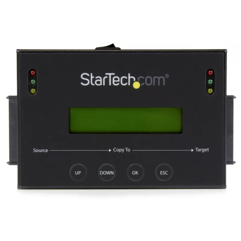 StarTech.com Duplicatore di dischi standalone 1:1 con Disk Image Manager per backup e ripristino, memorizza più immagini disco su un'unità SATA da 2,5/3,5 pollici, clonatore HDD/SSD, nessun PC necessario